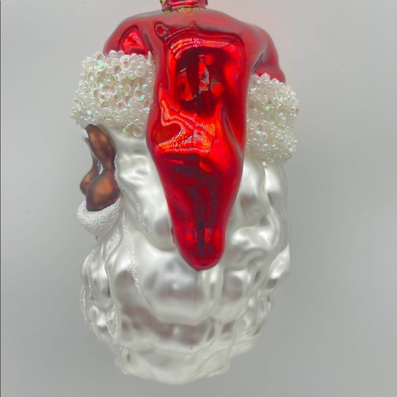 Black Santa Real Genuine Glass Blown Christmas Tree Ornament and FREE $15 GIft! - Picture 11 of 11